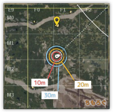 【PUBG】絶対に知っておきたい「音の聞こえる範囲」まとめ