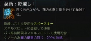 クノイチのおすすめスキルと装備についてまとめる 黒い砂漠 ちもろぐ