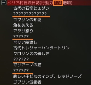 ベリア村冒険日誌の知識が何故かコンプできていなかった 黒い砂漠 ちもろぐ