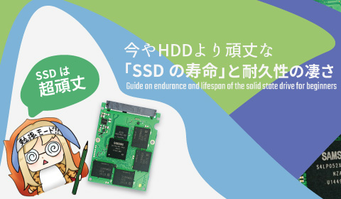 今やHDDより頑丈な「SSDの寿命」と耐久性の凄さ |
