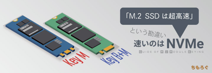 M.2 SSDは超高速」という勘違い【速いのはNVMe】 | ちもろぐ