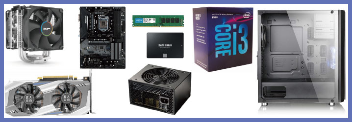 【予算10万】Core i3 + GTX 1060で自作PC