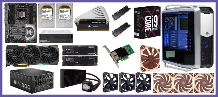 【予算100万】4K & 8K動画編集向け自作PC