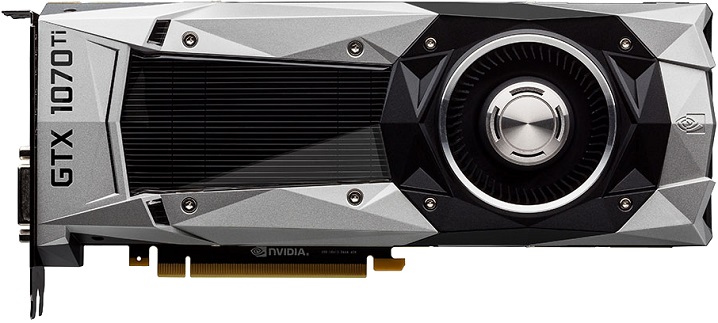 おすすめなグラフィックボードNo.5「GTX 1070 Ti」