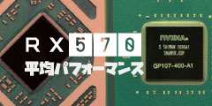RX 570の平均パフォーマンス