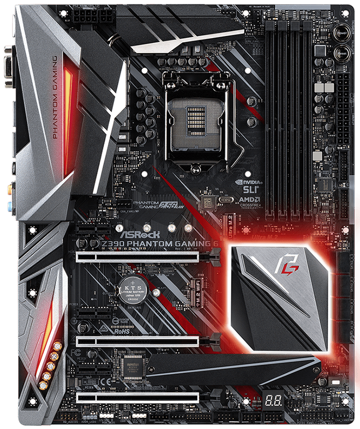 ASRock Z390 Phantom Gaming 6ジャンク - デスクトップ型PC