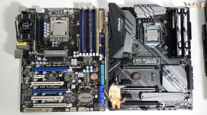 マザーボード／ASRock／X79 Extreme9／CPU メモリ付／動作OK - PCパーツ