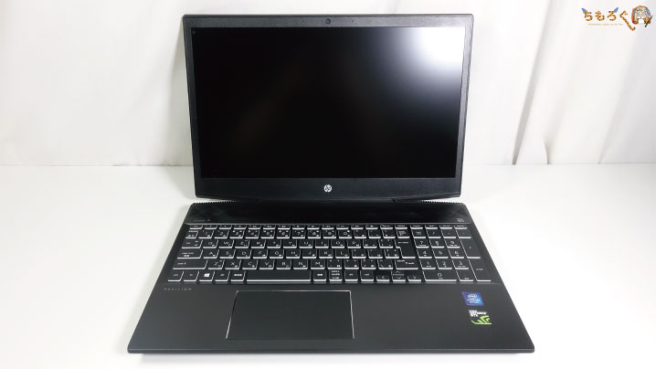 HP Pavilion Gaming 15(スタンダードモデル)の外観レビュー