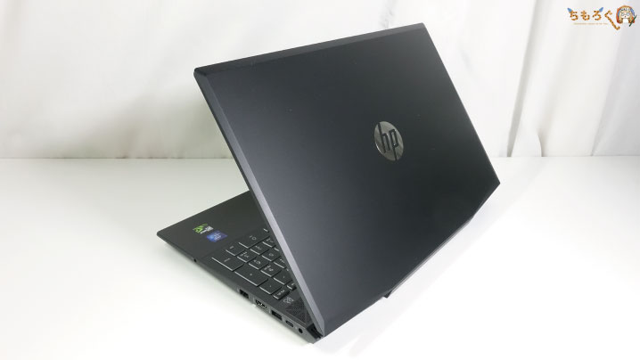 HP Pavilion Gaming 15(スタンダードモデル)の外観レビュー