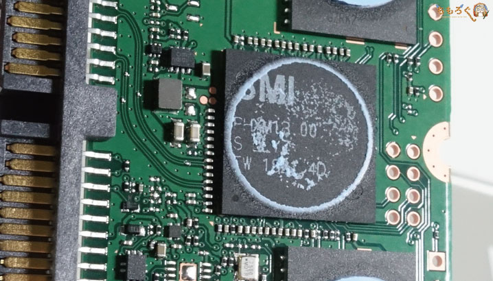 Intel 545sの基板コンポーネント（中身）