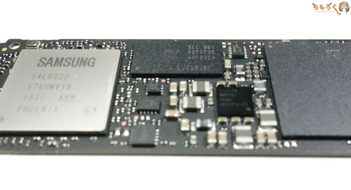 DRAMキャッシュは「Samsung製DDR4」