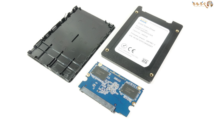 CFD SSD CG3VXの基板コンポーネント