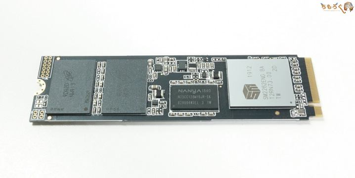 Adata XPG SX8200 Proの基板コンポーネント