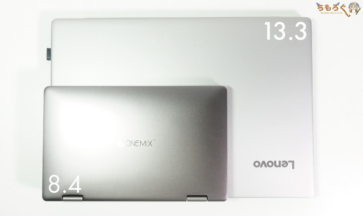 OneMix 3Sの外観（デザイン）をチェック