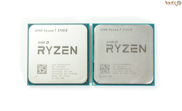 Ryzen 7 3700XとRyzen 7 2700X