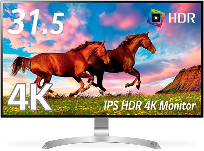6. 4K HDR対応でPS4 Proにベスト 「LG 32UD99-W」