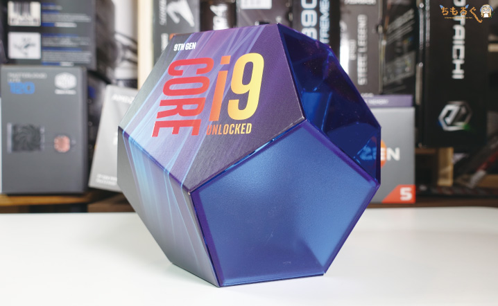 Core i9 9900Kのパッケージ