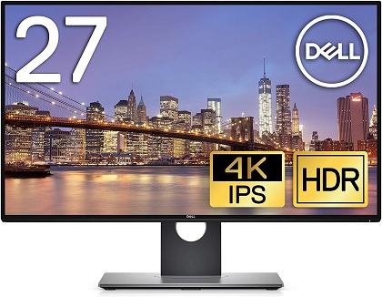 5. PS4 Proで4Kゲーミングに 「Dell U2718QM」