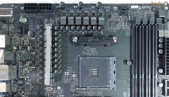 ASRock B550 Taichiをレビュー：基板コンポーネント（部品）をチェック