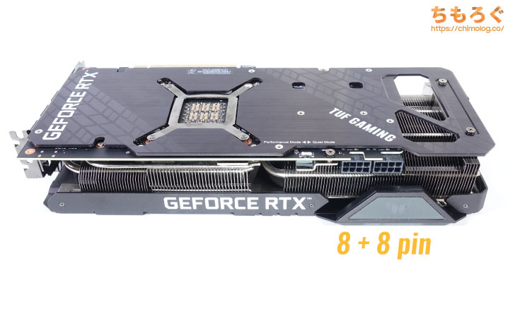 検証に使うグラボ「TUF Gaming GeForce RTX 3080 OC」
