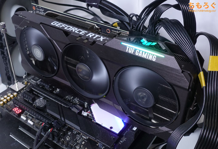 ASUS RTX 3080 TUF Gaming OCをレビュー：欠点の少ない優等生的なグラボ | ちもろぐ