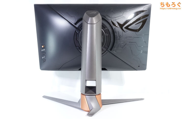 ASUS ROG Swift 360Hz PG259QNUをレビュー（外観デザイン）