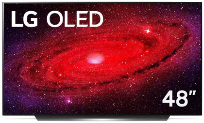PS5におすすめなゲーミングモニター:48インチの有機ELテレビ「LG CX OLED」