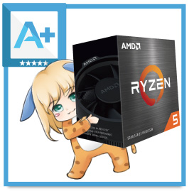 Ryzen 5 5600Xの評価（A+ランク）