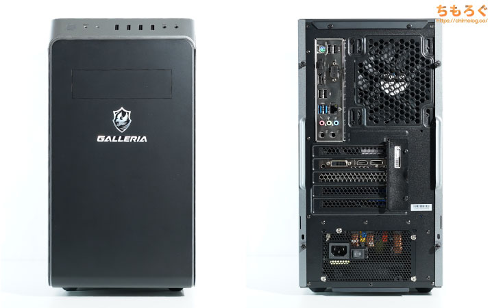 GALLERIA ミニタワーPC i3,メモリ8GB,SSD+HDD,GT740