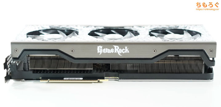 Palit RTX 3070 Ti GameRock OCをレビュー：派手に光る冷える高性能 