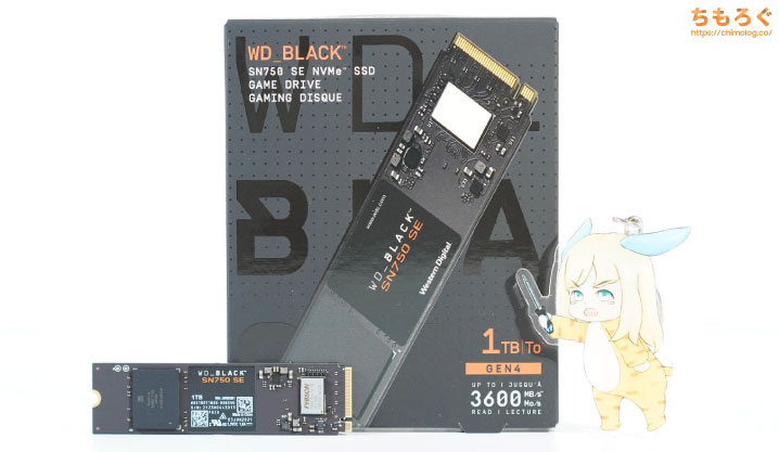 WD Black SN750 SEをレビュー（レビューまとめ）