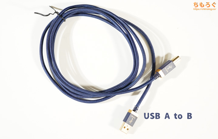 USB Type-AからType-B