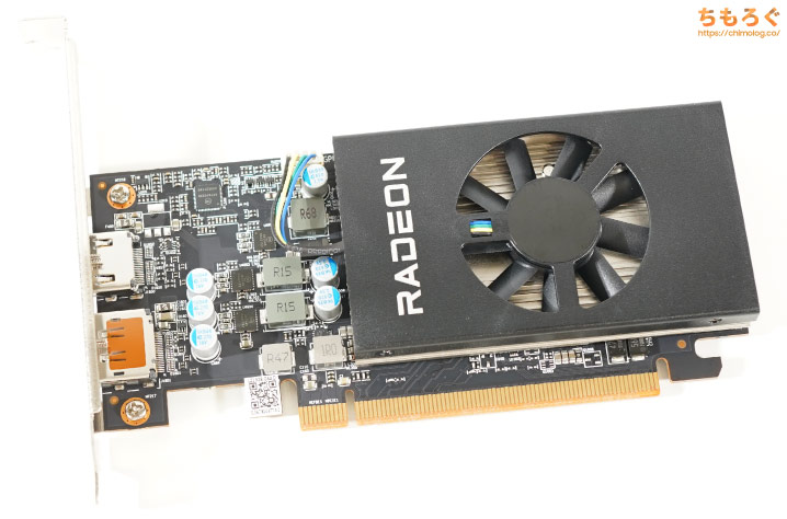Radeon RX 6400（玄人志向）