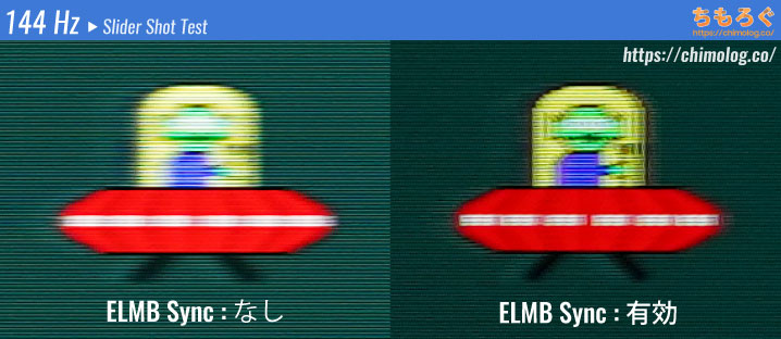 ELMB Syncの効果