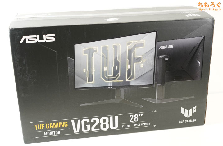 ASUS TUF Gaming VG28UQL1Aを自腹レビュー：便利なゲーミング機能が