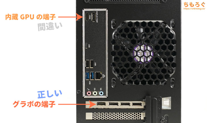 ゲーミングPCの映像出力端子について