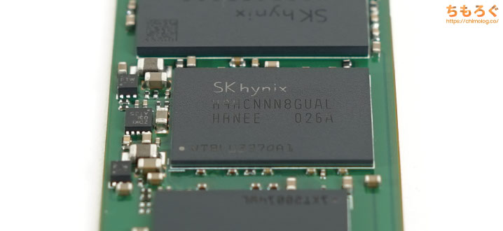 SK Hynix P31 Goldをレビュー（基板コンポーネント）