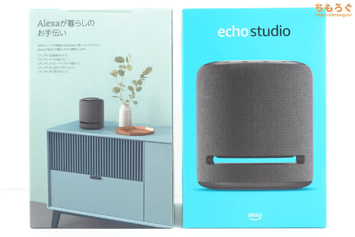Echo Studio（2台）レビュー：AUX接続でPCスピーカーとして使ってみた 