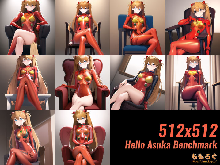 512x512：Hello Asuka Benchmark