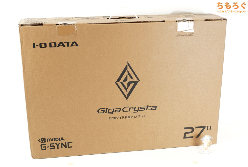 IODATA GigaCrysta EX-GDQ271JAをレビュー（開封）