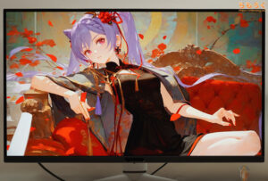 BenQ MOBIUZ EX381Uレビュー（SDRコンテンツの表示例）