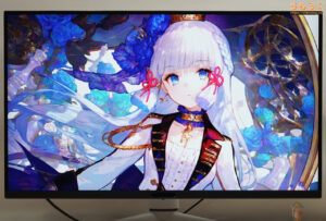 BenQ MOBIUZ EX381Uレビュー（SDRコンテンツの表示例）