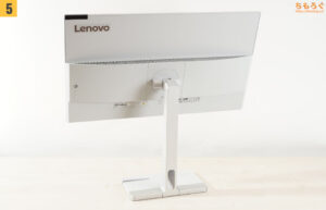 Lenovo L27h-4A レビュー（組み立て）