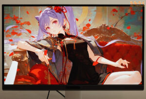 BenQ MOBIUZ EX271Qレビュー（SDRコンテンツの表示例）