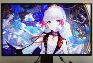 TCL 27R83Uレビュー（SDRコンテンツの表示例）