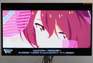KTC G27P6S OLEDレビュー（SDRコンテンツの表示例）