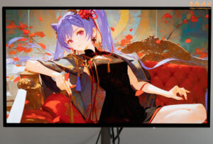 KTC G27P6S OLEDレビュー（SDRコンテンツの表示例）
