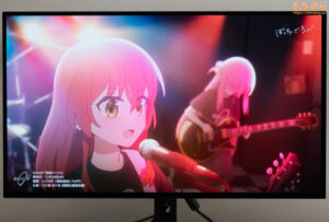 Sony INZONE M10Sレビュー（SDRコンテンツの表示例）