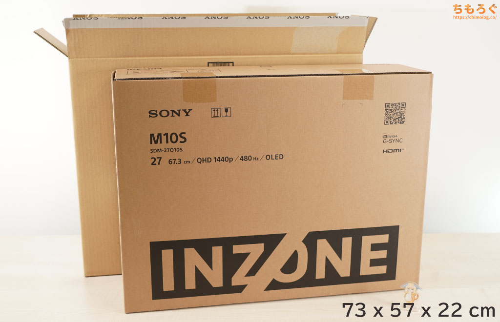 Sony INZONE M10S レビュー(開封)