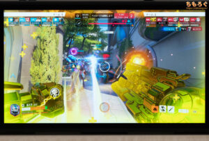 Switch 2（本体ディスプレイ）レビュー（SDRコンテンツの表示例）